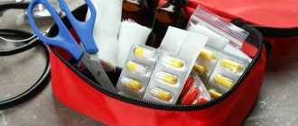 Наглядно показываем, что должно быть в аптечке